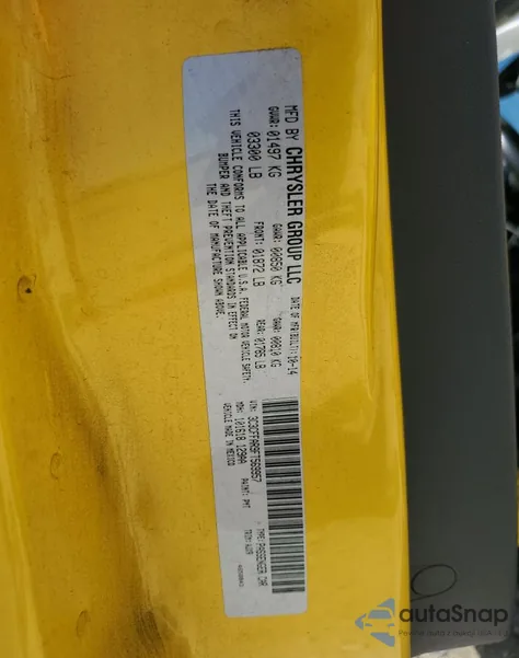 2015 Fiat 500 Pop from USA, damaged, VIN 3C3CFFAR9FT569957